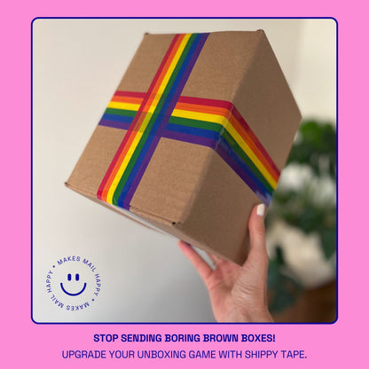 Rainbow Pride Flag Shipping and Packing Tape