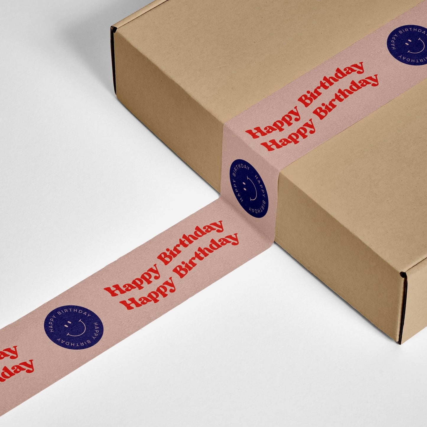 Birthday Tape, Eco Packaging, Happy Birthday, Gift Tape, Recyclable 