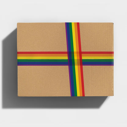 Rainbow Pride Flag Shipping and Packing Tape - shippytape