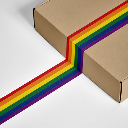 Rainbow Pride Flag Shipping and Packing Tape - shippytape