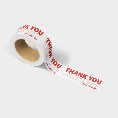 "Thank You" NYC Bodega Bag Shipping Tape - shippytape